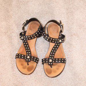Vince Camuto Black Sandals Size 9